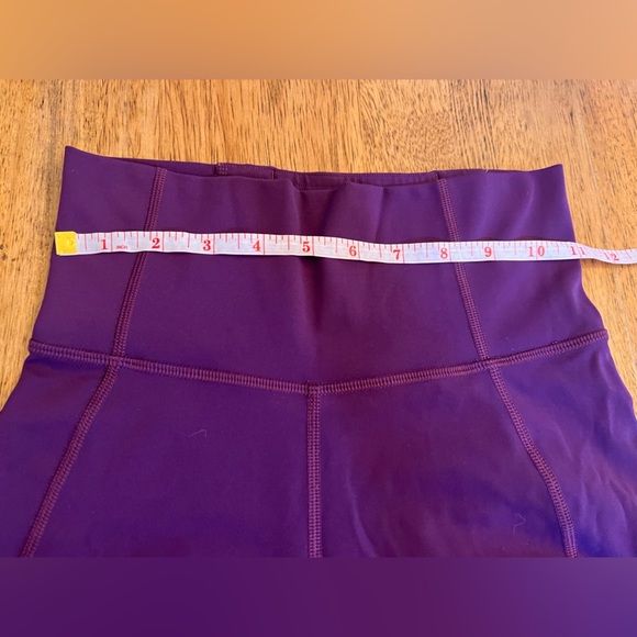 Lululemon Hot Like Agni Pant Leggings - Purple Mesh- Size 4 - Picture 8 of 11